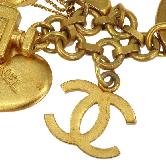 Chanel Gold Key Holder Bag Charm Icon Small Good 95A - Picture 3 of 4
